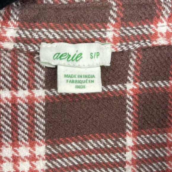 Aerie Anytime Fave Flannel Shirt - Picture 3 of 3